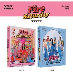 Secret Number - Fire Saturday (Random Cover) (incl. Photobook, 2 Tazos. 2 Door